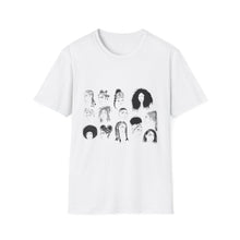 Load image into Gallery viewer, Hairstyle Girls Unisex Softstyle T-Shirt, African American Hair Tees, Natural Hair Apparel, Braided Styles Shirt, Textured Hair
