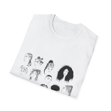 Load image into Gallery viewer, Hairstyle Girls Unisex Softstyle T-Shirt, African American Hair Tees, Natural Hair Apparel, Braided Styles Shirt, Textured Hair