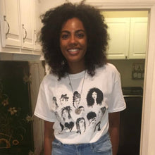Load image into Gallery viewer, Hairstyle Girls Unisex Softstyle T-Shirt, African American Hair Tees, Natural Hair Apparel, Braided Styles Shirt, Textured Hair