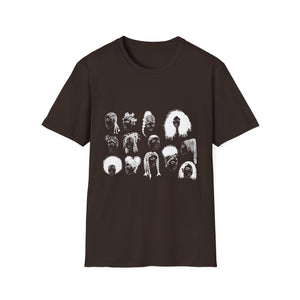 Hairstyle Girls Unisex Softstyle T-Shirt, African American Hair Tees, Natural Hair Apparel, Braided Styles Shirt, Textured Hair